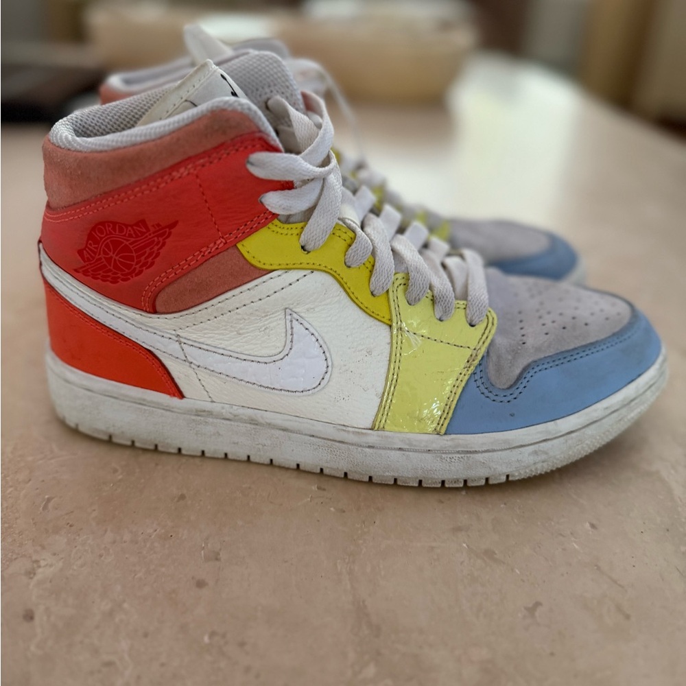 Multi Color Air Jordans Women’s Size 7.5